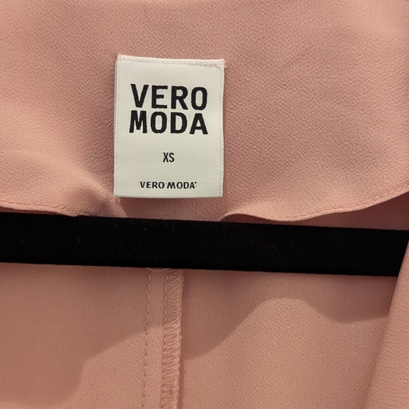 Vero Moda Pink Waterfall Coat - Picture 9 of 11